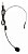 Microfone Headset Mini XLR com Fio Profissional - Imagem 1
