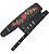 CORREIA BASSO GUITARRA, BAIXO, VIOLÃO VT FL 01 PRETO FLORAL - Imagem 4