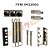 PONTE FLOYD ROSE PARA GUITARRA MICRO AFINACAO BL002 CR - Imagem 6