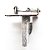 PONTE TREMOLO VINTAGE GUITARRA STRATOCASTER ANDALUZ BT11 CR - Imagem 7