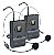 MICROFONE SEM FIO DUPLO HEADSET VOKAL DVS100DH - Imagem 2