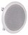PAR DE ARANDELA DR650 R 6,5'' 60W TOTAL BRANCA DE EMBUTIR - Imagem 2