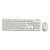 KIT TECLADO E MOUSE SEM FIO EXBOM BRANCO BK-S1000M - Imagem 2