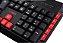 TECLADO TGAMING GT USB PRETO VERMELHO - Imagem 2