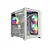 GABINETE GAMER FORCEFIELD WHITE GHOST - FRONTAL E LATERAL EM VIDRO - PCYES - GFFWGP - S/FANS - Imagem 2