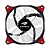 Fan F7 LED Red C3TECH - Imagem 1