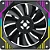KIT FAN ARGB C/HUB FORTREK FROSTY PRETO - Imagem 2