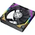 KIT FAN ARGB C/HUB FORTREK FROSTY PRETO - Imagem 3