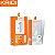CARREGADOR VEICULAR KAIDI + CABO IPHONE LIGHTNING TURBO 18W KD-501A - Imagem 2