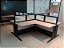 Estação Modular Linha Quadratto + Mesa em L Formato Delta - Imagem 2