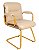 Poltrona Interlocutor Dourada Diretor ST WOOD 30CB - Imagem 1