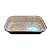 Bandeja Retangular de Aluminio 1500ml com Tampa de Papel | Alumix - Imagem 2