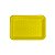 Bandeja de EPS Rasa FR02 Absorvente 14x21x02cm Amarela | Fibraform - Imagem 2