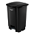 Lixeira 50L Preta com Pedal • PerfectPro - Imagem 1