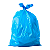 Saco de Lixo Azul 63x65cm 0,003mm de 50L com 100 Unidades | Sitoplast - Imagem 1