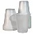 Copo Plástico Descartável 250ml PS Translúcido | Copoplast - Imagem 1