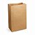 Saco de Papel Kraft SOS 18x30cm 05kg 80g/m² Liso para Delivery com 100 Embalagens - Imagem 1