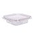 Pote Quadrado 250ml com Lacre Fibraform - Imagem 1
