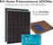 Kit Energia Solar Fotovoltaica 300Wp – até 974Wh/dia - Imagem 1