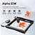 CNC Gravadora e Corte a Laser Algolaser Alpha - 22W - Imagem 2