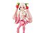 Vocaloid Sakura Miku 2022 Pearl Color Noodle Stopper Figure - Imagem 1