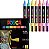 Caneta Posca Kit Estojo Com 7 Cores Soft Pc-5m - PC5M7C - Imagem 1