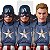 Captain America: The Winter Soldier MAFEX No.220 Captain America (Classic Suit) - Imagem 4