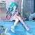 Vocaloid Hatsune Miku (Love Sailor Grey Color Ver.) Noodle Stopper Figure - Imagem 4