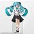 Hatsune Miku x Cinnamoroll & Milk Series – Noodle Stopper Perching Figure – SEGA - Imagem 1
