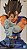 Dragon Ball Kamehameha Super Saiyan Vegetto Preto - Imagem 4