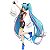 Vocaloid ESPRESTO est Print & Hair Racing Miku (2019 Team UKYO Cheering Ver.) - Imagem 3