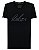 Camiseta masculina premium preta assinatura refletivo camaleão - Imagem 1