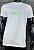 Camiseta masculina premium branca assinatura camaleão - Imagem 1
