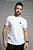 Camiseta slim premium white - placa frontal prata - Imagem 1