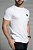 Camiseta slim premium white - placa frontal prata - Imagem 4