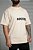 Camiseta oversized beige - impossible - Imagem 4