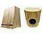 CAJON JUMBO ACUSTICO LUEN  NATURAL DESING ARREDONDADO - Imagem 2