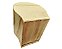CAJON JUMBO ACUSTICO LUEN  NATURAL DESING ARREDONDADO - Imagem 4