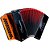 ACORDEON 8 BAIXOS 21 BOTOES ACORDEON MINUANO  8/21 Com Bag - Imagem 2