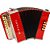 ACORDEON 8 BAIXOS 21 BOTOES ACORDEON MINUANO  8/21 Com Bag - Imagem 1