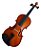 VIOLINO INFANTIL 1/2 NATURAL ZELLMER ZLM12NV COM ESTOJO - Imagem 3