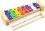 XILOFONE METALOFONE INFANTIL 8 NOTAS MADEIRA VANGUARDA - Imagem 2