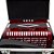 ACORDEON 8 BAIXOS 21 BOTÕES THOMMASI MOD.8/21 COM ESTOJO - Imagem 4