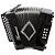 ACORDEON 8 BAIXOS 21 BOTÕES THOMMASI MOD.8/21 COM ESTOJO - Imagem 8