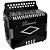 ACORDEON 8 BAIXOS 21 BOTÕES THOMMASI MOD.8/21 COM ESTOJO - Imagem 5