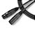 CABO SANTO ANGELO MICROFONE XLRM X XLRF NINJA 15FT/4.5 MT - Imagem 1