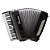 ACORDEON 80 BAIXOS 37 TECLAS TA 8009 THOMMASI COM ESTOJO - Imagem 1