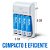 CARREGADOR DE PILHAS MULTILASER COM 4 PILHAS AA 2500mAh - Imagem 1