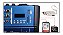 MESA AMPLIFICADA SOUNDPRO 10CANAIS MX100USB 600WTS - Imagem 2