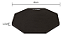PAD PARA ESTUDO 6" 150MM SPANKING E.V.A PRETO/PRETO - Imagem 2